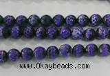 CAG5139 15 inches 6mm faceted round tibetan agate beads wholesale