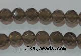 CAG5248 15.5 inches 10mm faceted round Brazilian grey agate beads