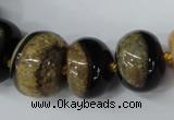 CAG5439 7*11mm – 20*30mm rondelle agate druzy geode agate beads