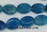 CAG5621 15 inches 13*16mm oval dragon veins agate beads wholesale