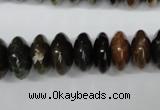 CAG5641 15 inches 7*14mm rondelle agate gemstone beads wholesale