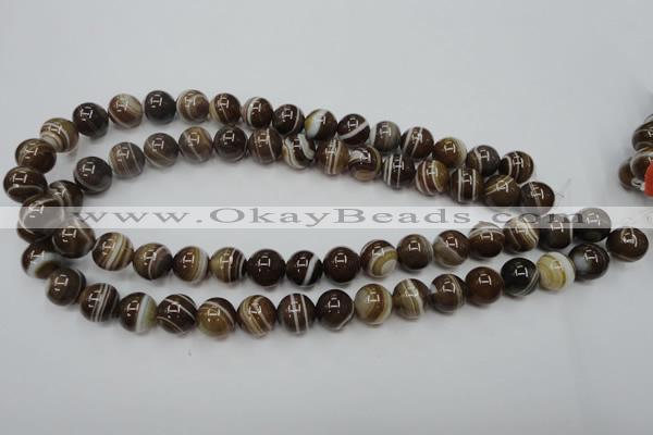 CAG5903 15 inches 12mm round Madagascar agate gemstone beads