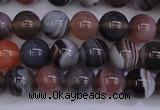 CAG5952 15.5 inches 8mm round botswana agate beads wholesale