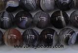 CAG5954 15.5 inches 12mm round botswana agate beads wholesale