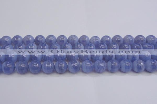 CAG5976 15.5 inches 16mm round blue lace agate beads wholesale