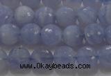 CAG5997 15.5 inches 8mm faceted round blue lace agate beads