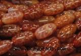 CAG606 15.5 inches 15*20mm rice natural fire agate beads wholesale