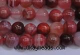 CAG6111 15.5 inches 6mm round south red agate gemstone beads