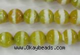 CAG6354 15 inches 8mm faceted round tibetan agate gemstone beads