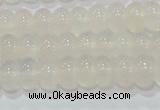 CAG6520 15.5 inches 4*6mm rondelle Brazilian white agate beads