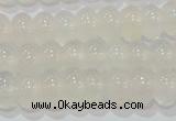 CAG6521 15.5 inches 5*8mm rondelle Brazilian white agate beads