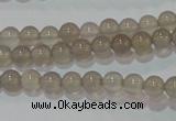 CAG6531 15.5 inches 4mm round Brazilian grey agate beads