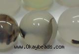 CAG6767 15 inches 20mm round Montana agate beads wholesale