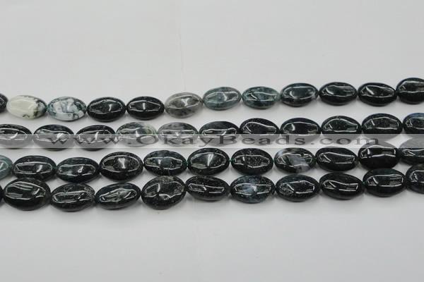 CAG6789 15.5 inches 10*14mm oval Indian agate beads wholesale