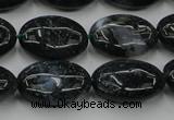 CAG6791 15.5 inches 13*18mm oval Indian agate beads wholesale