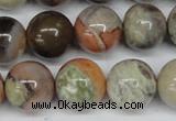 CAG7005 15.5 inches 14mm round ocean agate gemstone beads