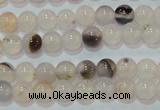 CAG7140 15.5 inches 4mm round Montana agate gemstone beads