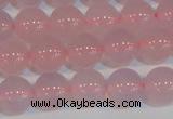 CAG7152 15.5 inches 10mm round pink agate gemstone beads