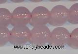 CAG7153 15.5 inches 12mm round pink agate gemstone beads