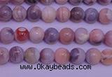 CAG7301 15.5 inches 6mm round red botswana agate gemstone beads