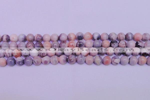 CAG7303 15.5 inches 10mm round red botswana agate gemstone beads