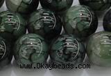 CAG7328 15.5 inches 18mm round dragon veins agate beads wholesale