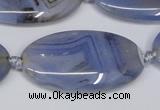 CAG7420 15.5 inches 20*38mm oval botswana agate beads