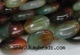 CAG795 15.5 inches 13*18mm oval rainbow agate gemstone beads