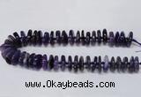 CAG8560 6*22mm - 10*26mm tyre dragon veins agate beads wholesale