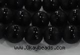 CAG8675 15.5 inches 6mm round matte tibetan agate gemstone beads