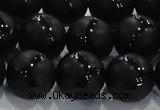 CAG8683 15.5 inches 12mm round matte tibetan agate gemstone beads