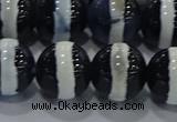 CAG9137 15.5 inches 16mm round tibetan agate beads wholesale