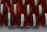 CAG9142 15.5 inches 10mm round tibetan agate beads wholesale