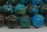 CAG9603 15.5 inches 12mm round ocean agate gemstone beads wholesale