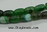 CAG9625 15.5 inches 8*12mm drum dragon veins agate beads wholesale