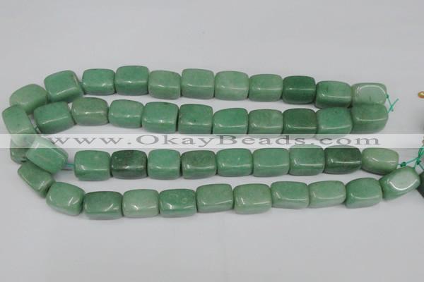 CAJ311 15.5 inches 13*18mm nugget green aventurine jade beads