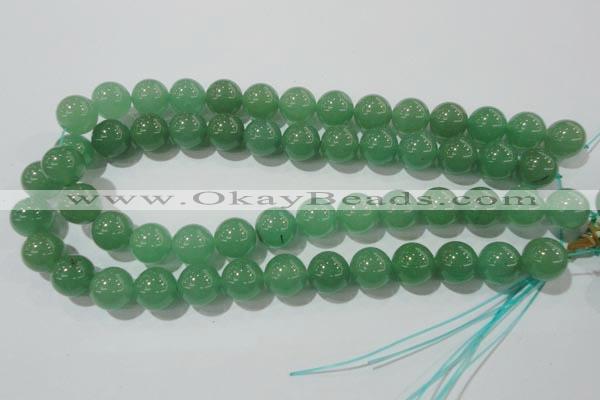 CAJ405 15.5 inches 14mm round green aventurine beads wholesale