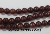 CAJ451 15.5 inches 6mm round purple aventurine beads wholesale