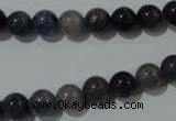 CAJ502 15.5 inches 8mm round blue aventurine beads wholesale