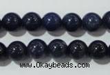 CAJ503 15.5 inches 10mm round blue aventurine beads wholesale