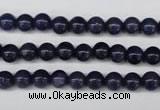 CAJ551 15.5 inches 6mm round blue aventurine beads wholesale