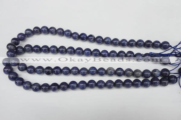 CAJ553 15.5 inches 10mm round blue aventurine beads wholesale