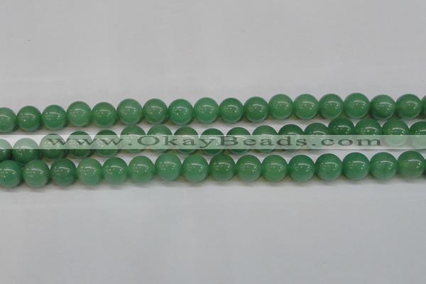 CAJ604 15.5 inches 12mm round A grade green aventurine beads