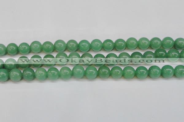 CAJ605 15.5 inches 14mm round A grade green aventurine beads