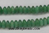 CAJ629 15.5 inches 4*8mm rondelle green aventurine beads