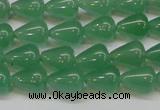 CAJ631 15.5 inches 8*10mm teardrop green aventurine beads