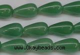 CAJ633 15.5 inches 10*18mm teardrop green aventurine beads