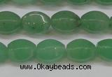 CAJ653 15.5 inches 10*14mm hexahedron green aventurine beads