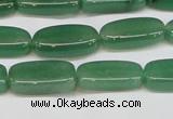 CAJ674 15.5 inches 6*9*20mm freeform green aventurine beads