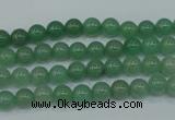 CAJ71 15.5 inches 6mm round green aventurine beads wholesale